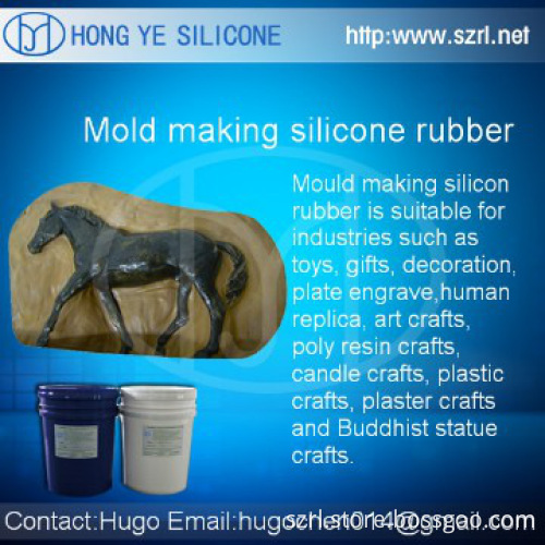 additional silicone rubber for resin crafts moulding